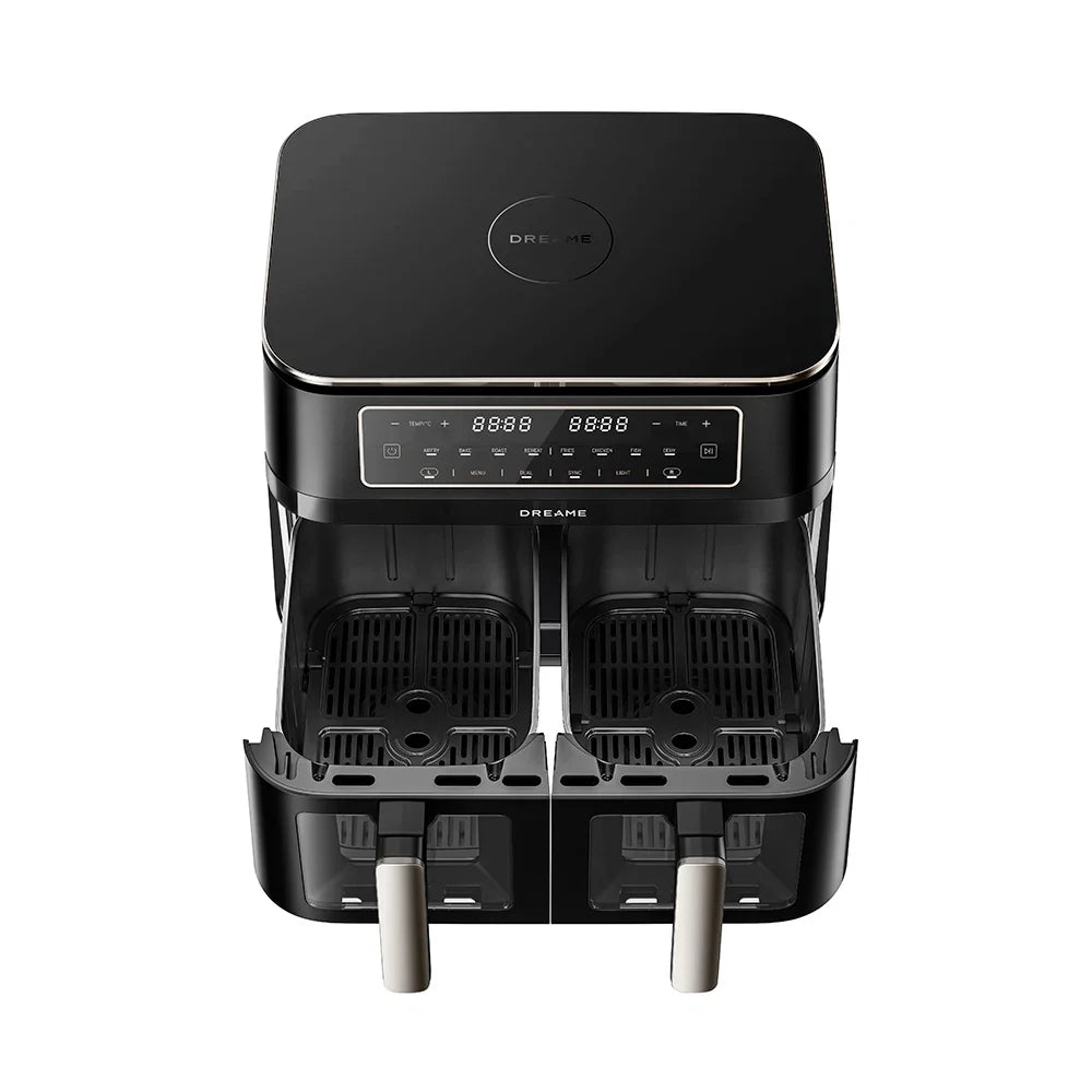 Dreame CrisTendDuo DZ30 Dual Zone Air Fryer, 11L Black