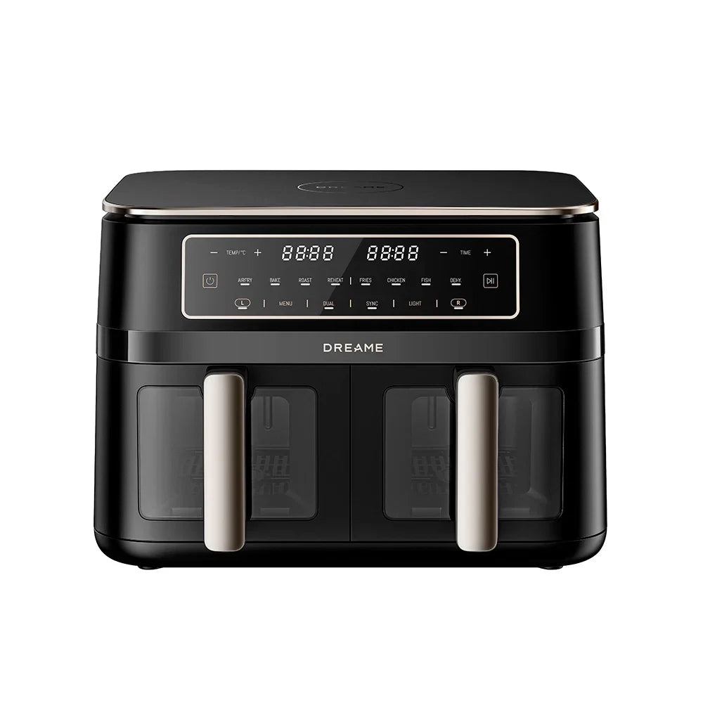 Dreame CrisTendDuo DZ30 Dual Zone Air Fryer, 11L Black