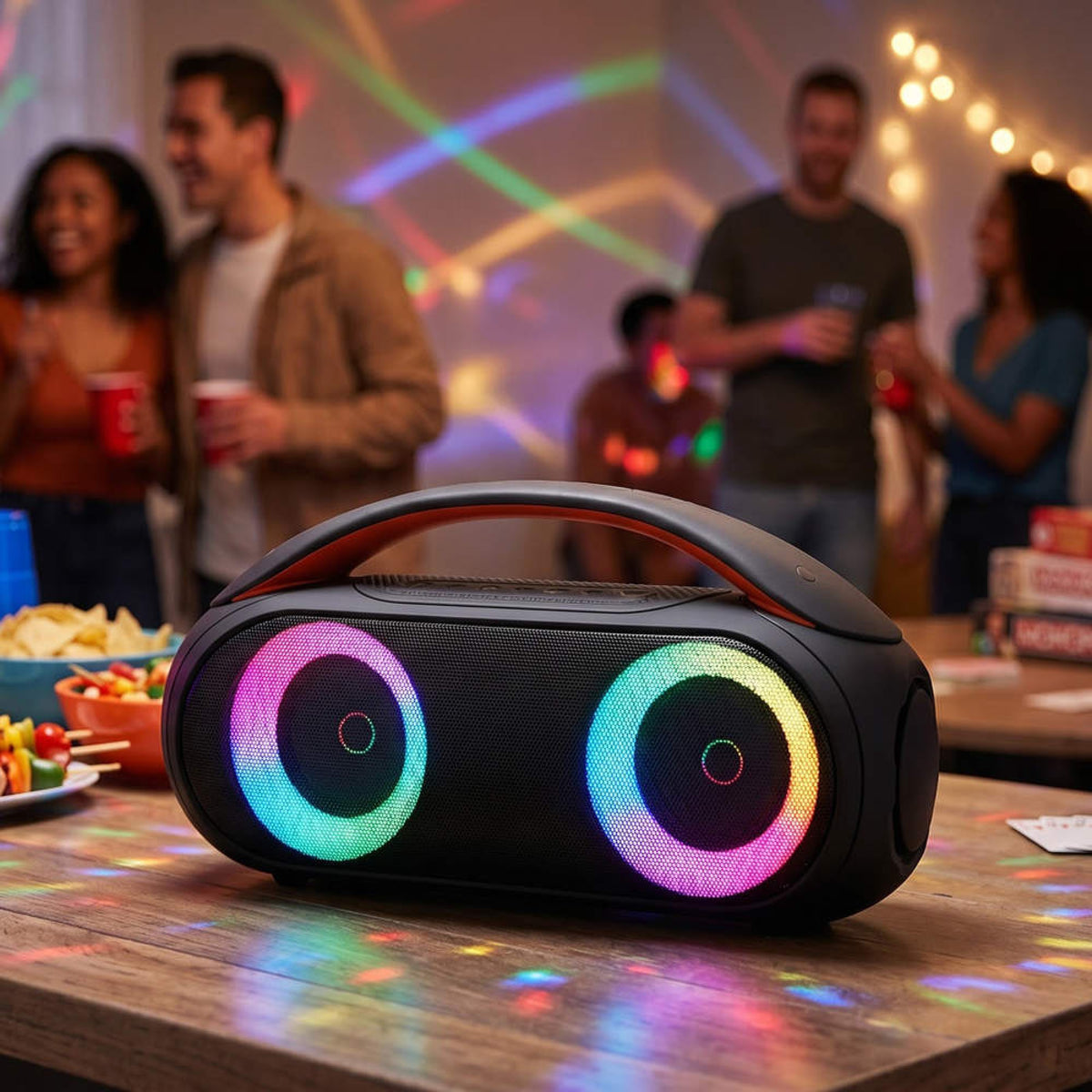 Intempo Party Boombox Speaker, Black