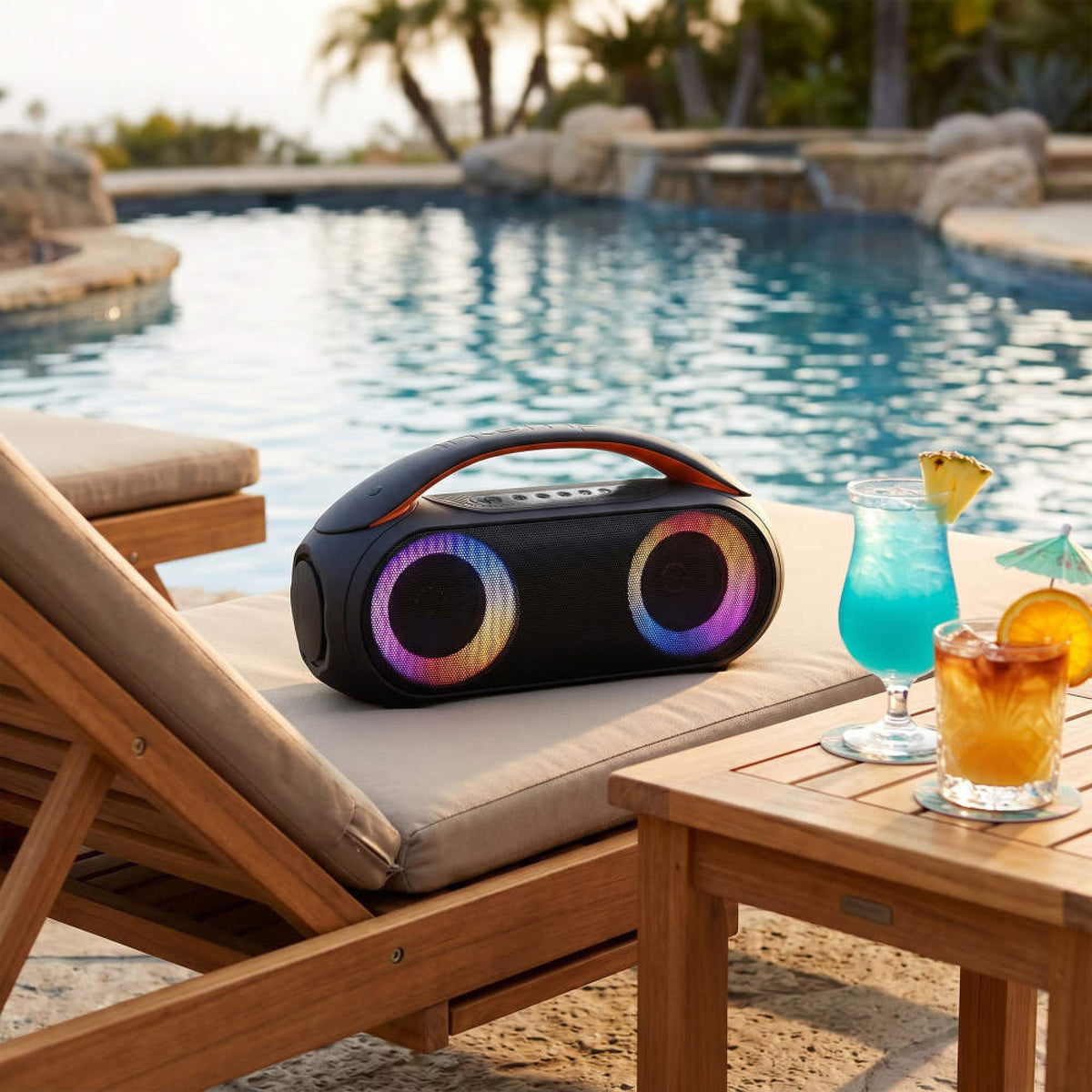 Intempo Party Boombox Speaker, Black