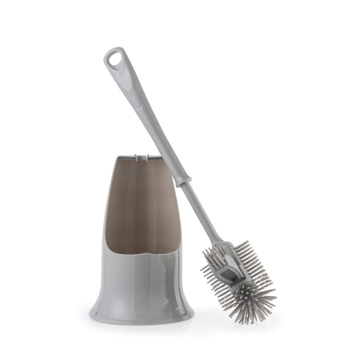 Beldray Antibac Silicone Toilet Brush, Grey