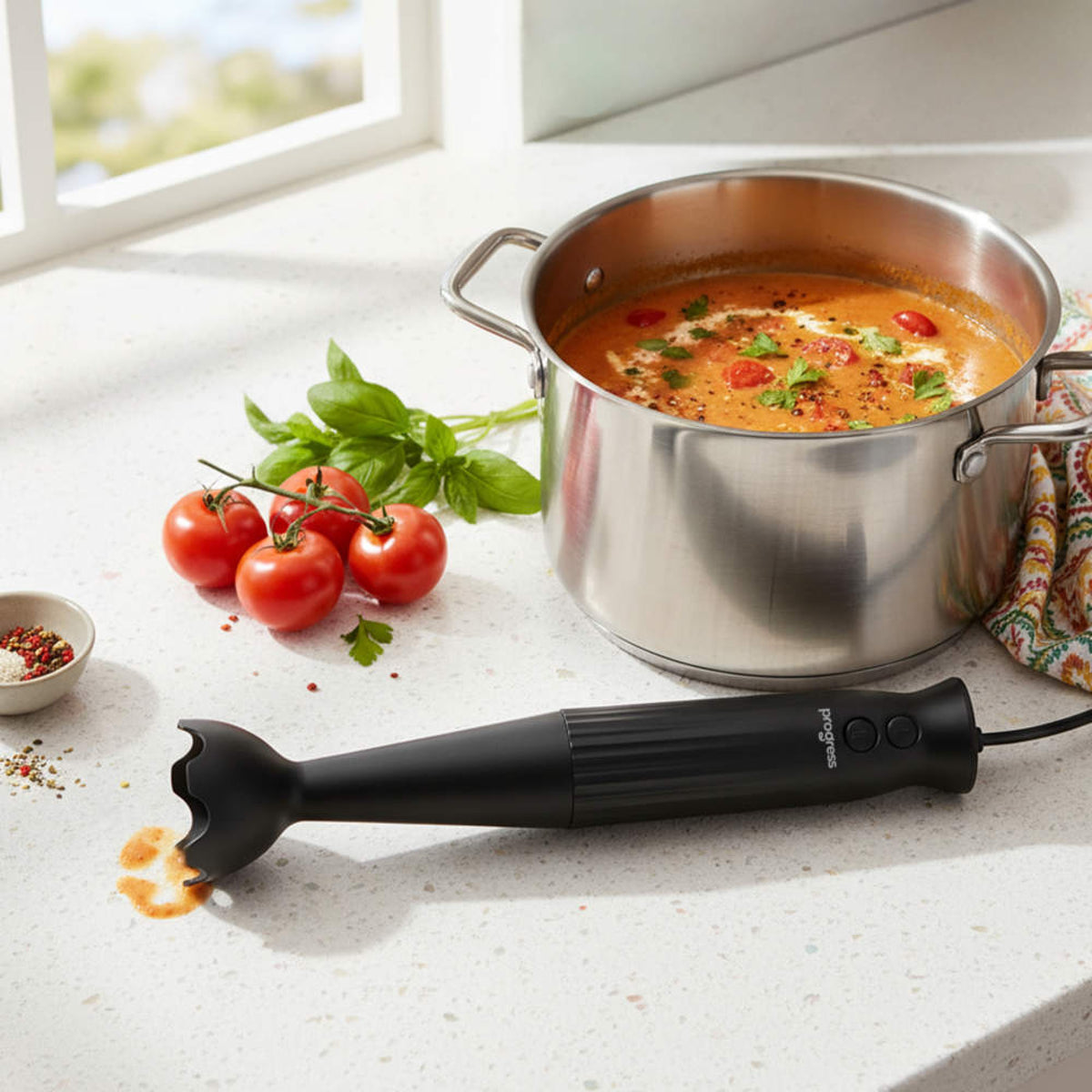 Progress Echo Hand Blender, Black