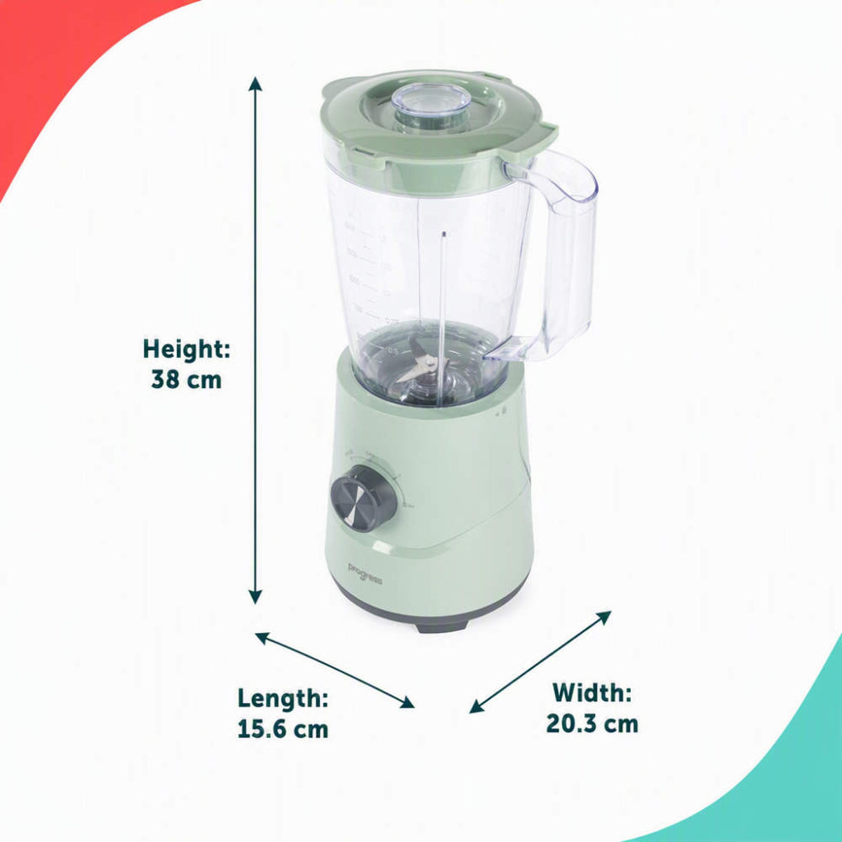 Progress Neutrals Jug Blender, Sage