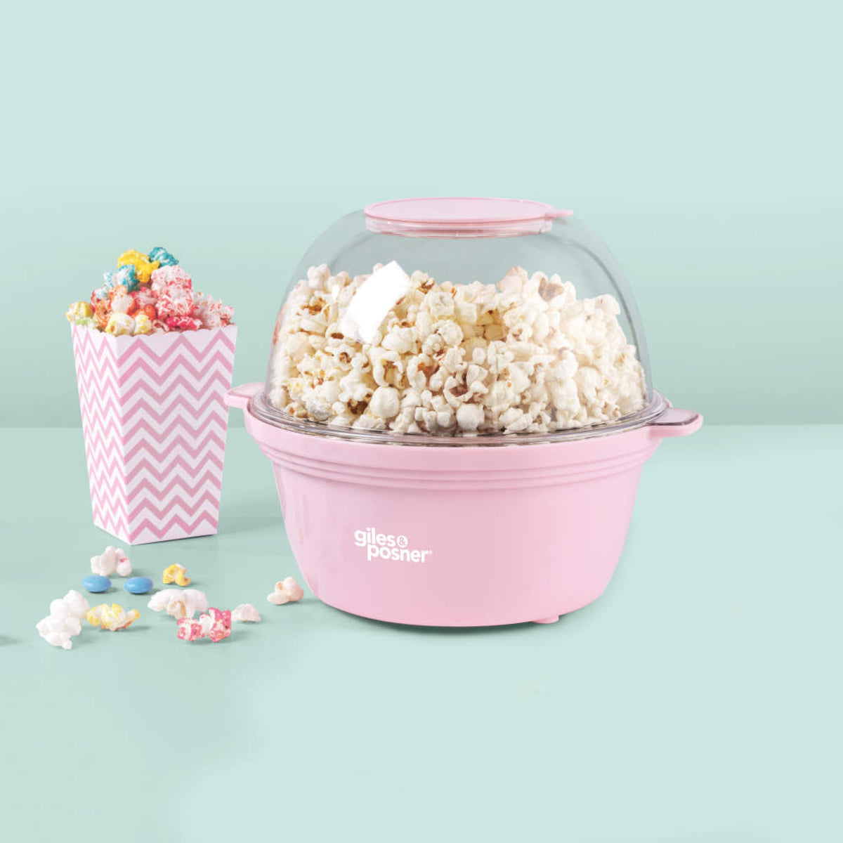 Giles & Posner Sorbet Mini Popcorn Maker, Gloss Pink