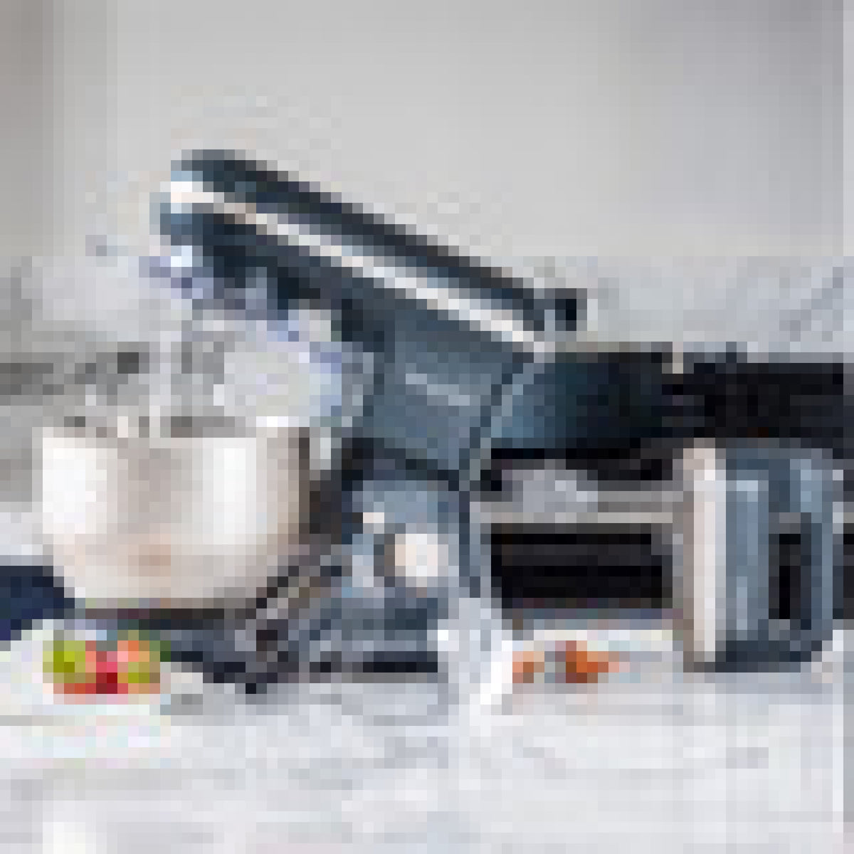 Salter Marino Hand Mixer, Blue Grey