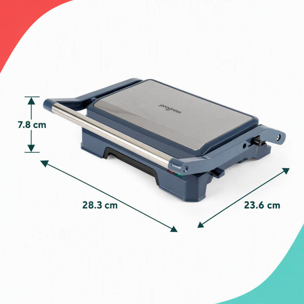 Progress Mellow 180° Health Grill, Blue