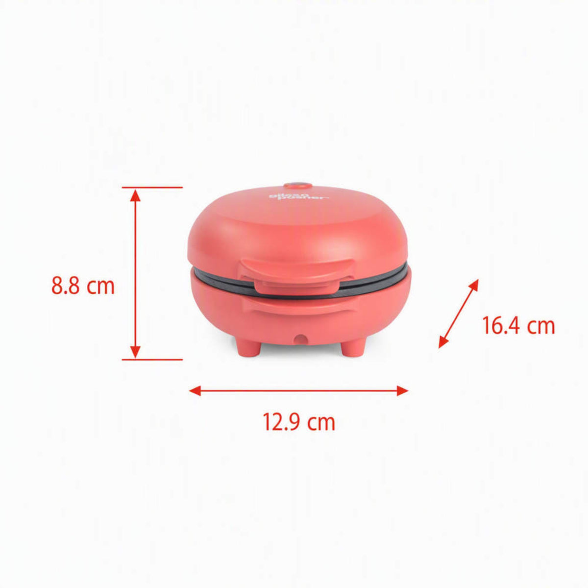 Giles & Posner Funfair Mini Griddle, Matt Red