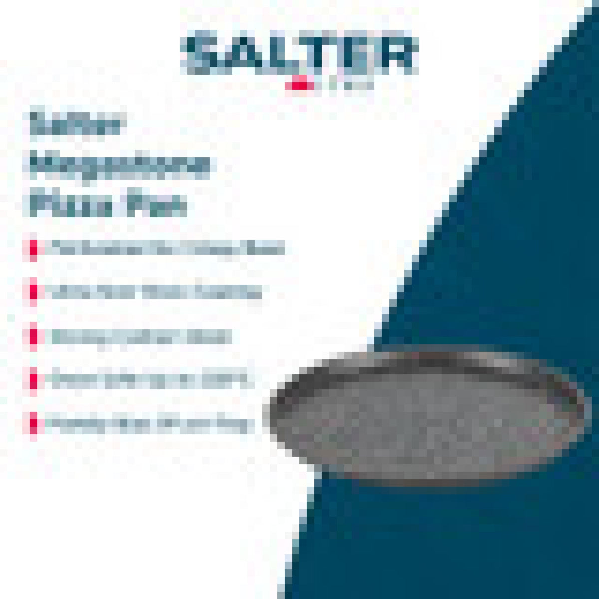 Salter Megastone 29cm Pizza Pan, Silver