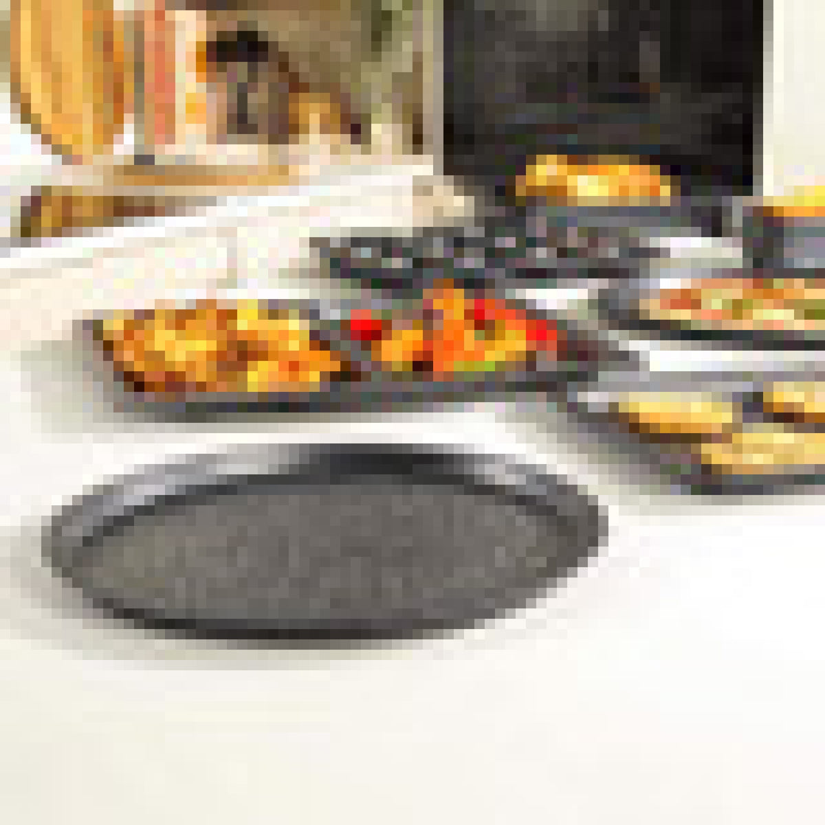 Salter Megastone 29cm Pizza Pan, Silver