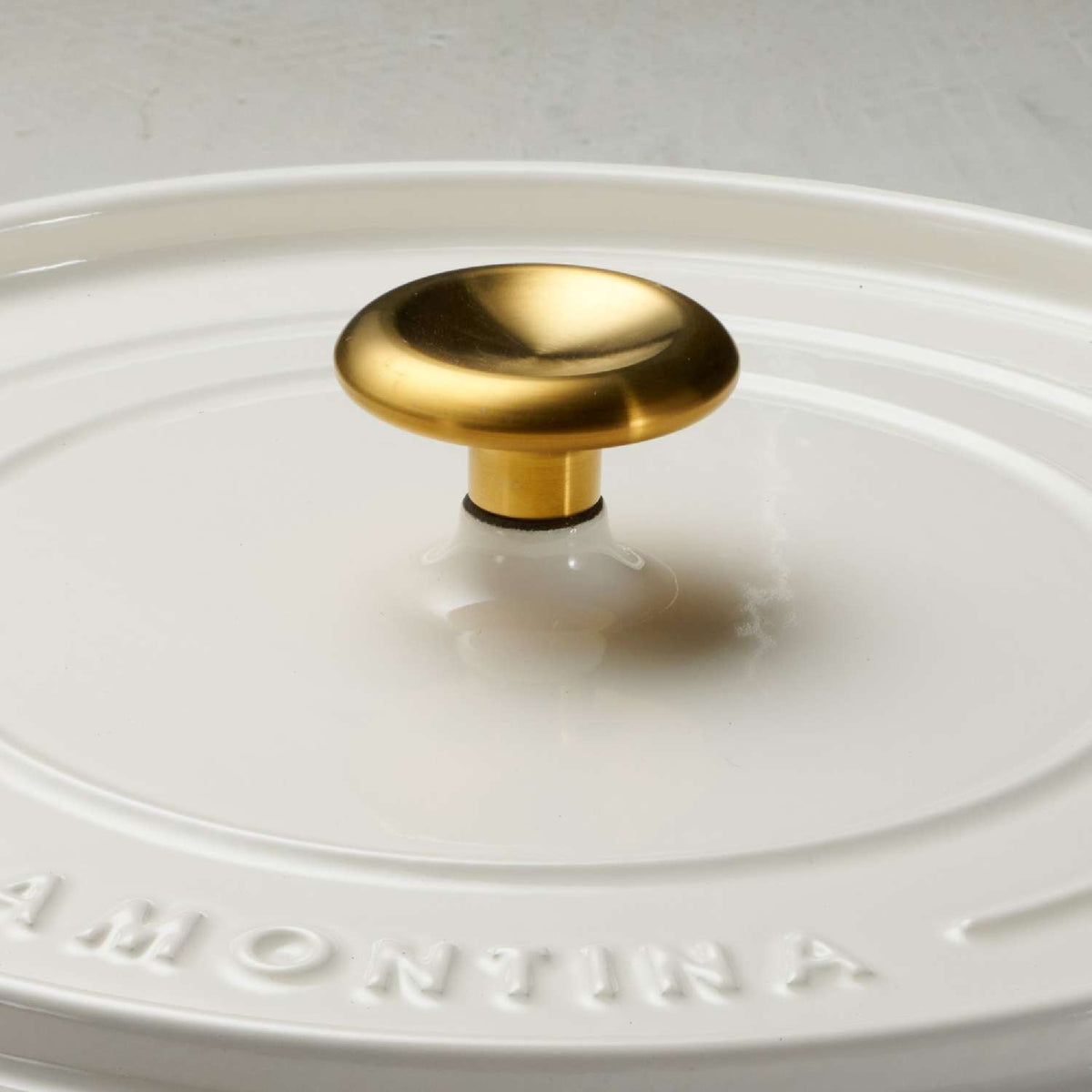 Tramontina 30cm Cast Iron Enamel Sauté Pan, Latte