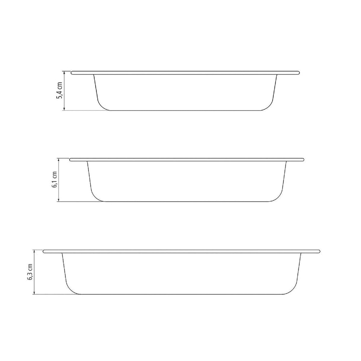 Tramontina Brasil 3-Piece Non-Stick Roasting Pan Set, Graphite