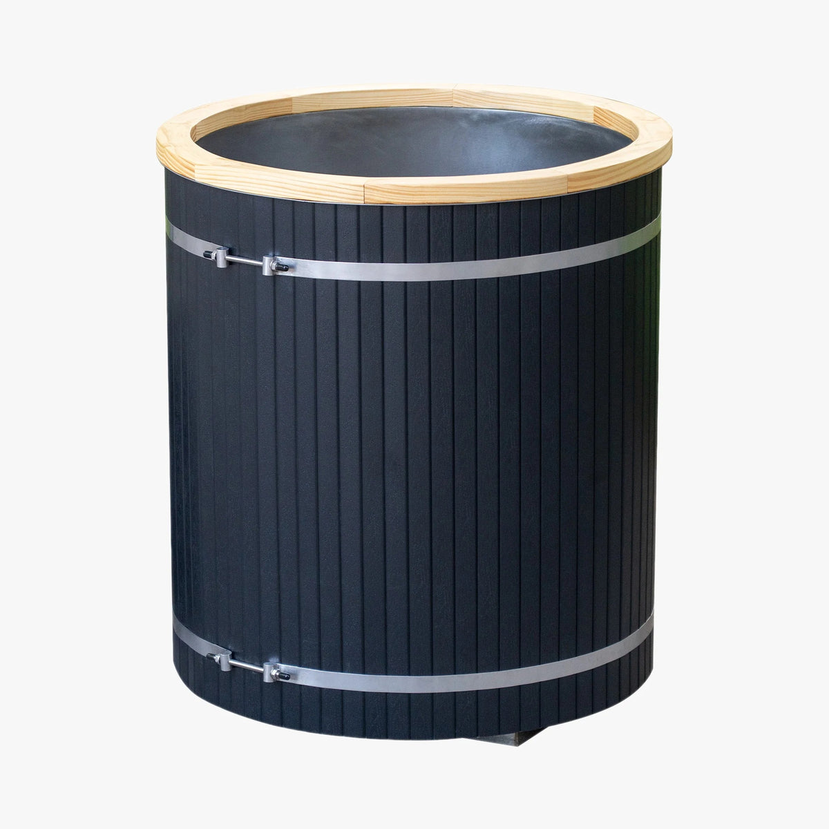 Tribe Boost Ice Bath, Black WPC with Stainless Steel Tank