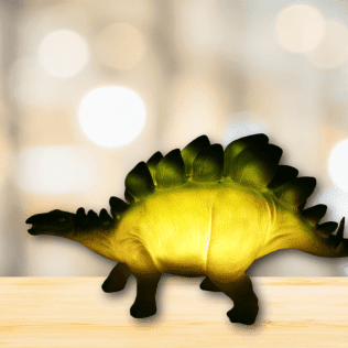 Stegosaurus LED Lamp, 36cm - TABLE/BEDSIDE LAMPS - Beattys of Loughrea