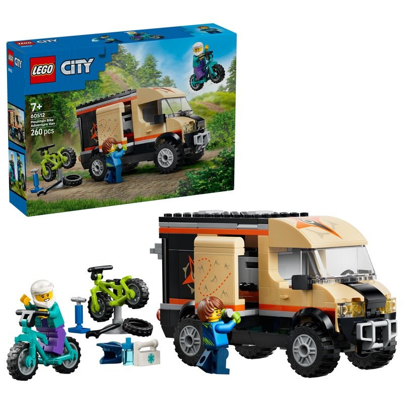 Lego 60512 City Mountain Bike Adventure Van