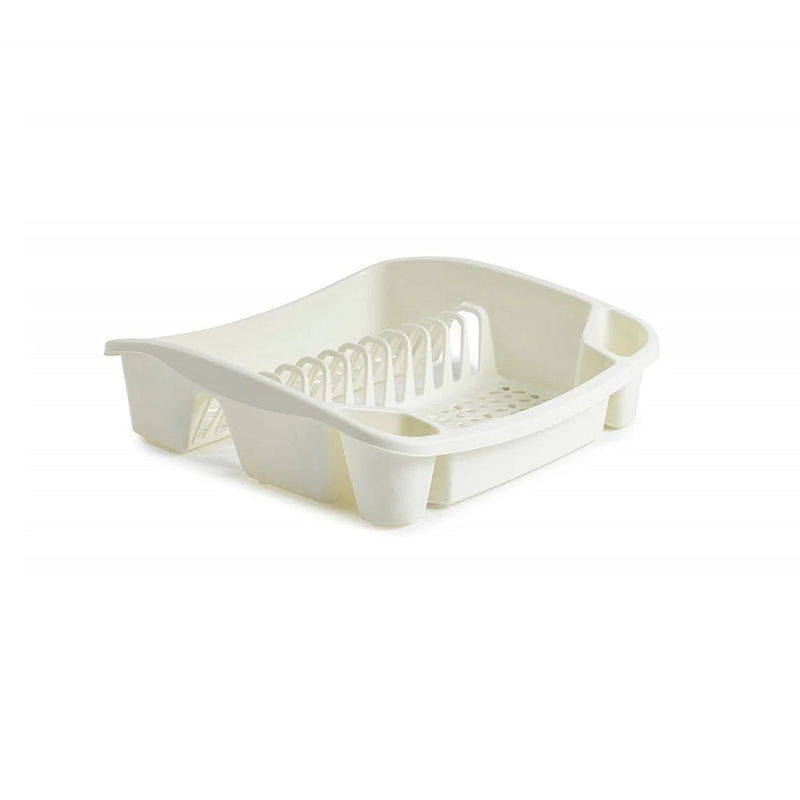 Whitefurze Small Dish Drainer Cream 39cm - CLEANING PVC BASIN/LAUNDRY/DRAINERS - Beattys of Loughrea