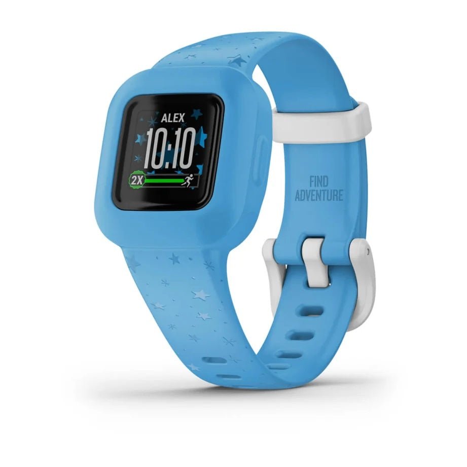 Garmin Vivofit Junior 3 - Blue Stars Fitness Tracker for Kids - SMARTWATCH, FITBIT - Beattys of Loughrea