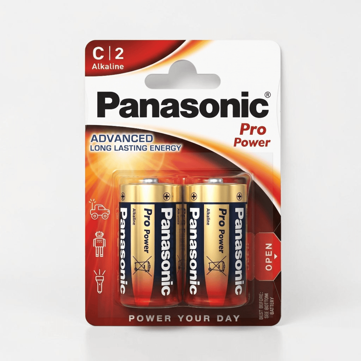 Panasonic Pro Power C Alkaline Batteries – 2 Pack - BATTERIES - Beattys of Loughrea