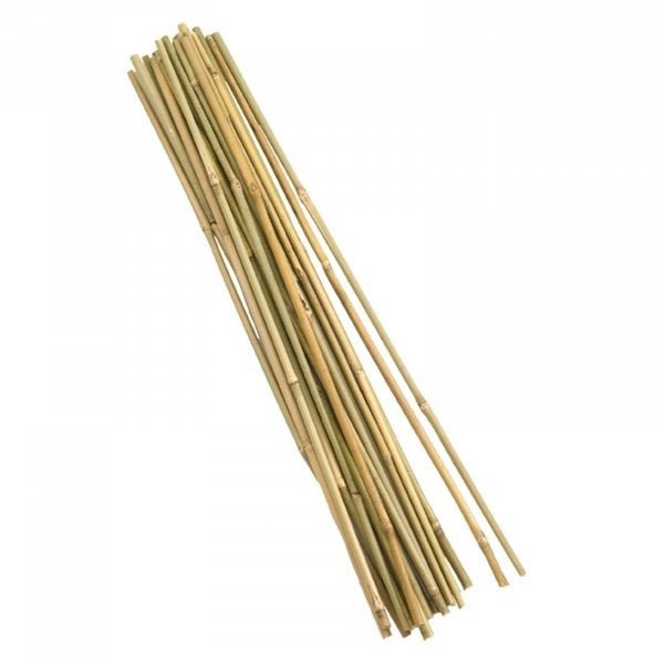 120cm Bamboo Canes Bundle 20 - PLANT TIES BAMBOO CANES STRING LABELS GARDEN PEGS - Beattys of Loughrea