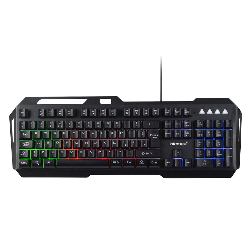 Intempo LED Gaming Keyboard and 6D Optical Mouse Set - KEYBOARDS - Beattys of Loughrea