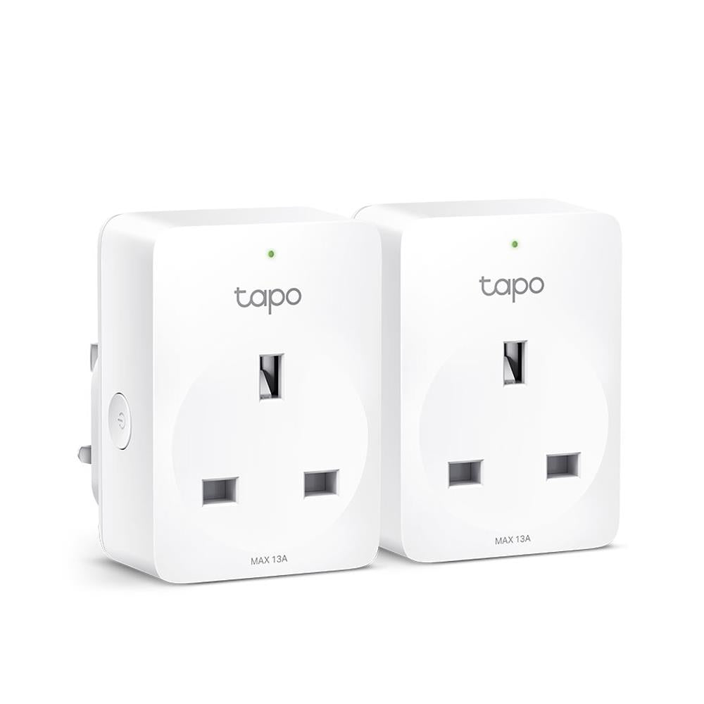 TP-Link Tapo Mini Smart Wi-Fi Socket Plug With Energy Monitoring 2pk - E/SAV MONITORS/PLUGS - Beattys of Loughrea