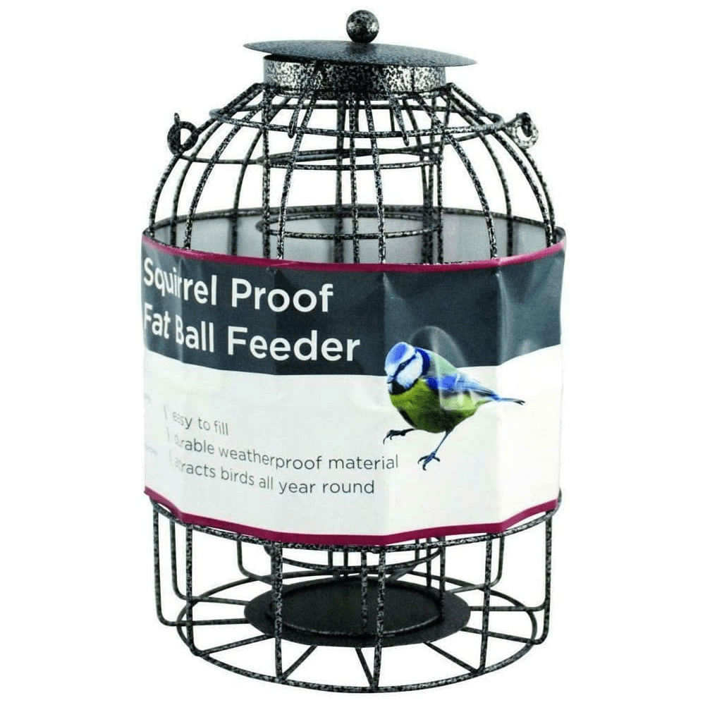 Redwood Squirrel Proof Fat Ball Feeder - BIRD HOUSE/ FEEDERS - Beattys of Loughrea