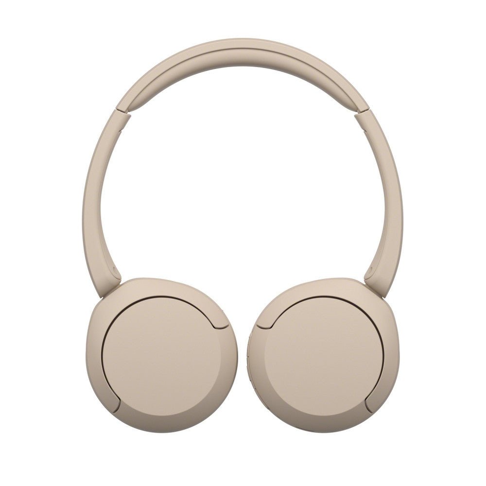 SONY WH - CH520C Wireless Bluetooth Headphones Cream - HEADPHONES / EARPHONES/ MICROPHONE - Beattys of Loughrea