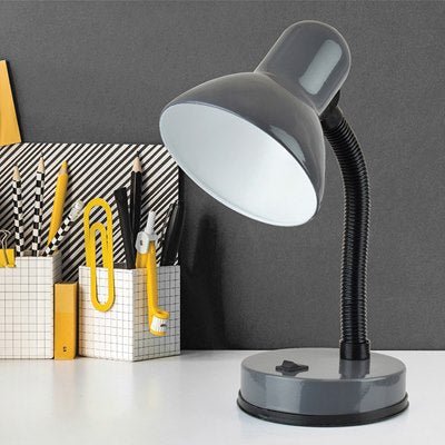 Homelife Classic Flexi Desk Lamp - Anthracite Grey - DESK/READING LAMPS - Beattys of Loughrea