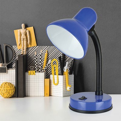 Homelife Classic Flexi Desk Lamp - Midnight Blue - DESK/READING LAMPS - Beattys of Loughrea