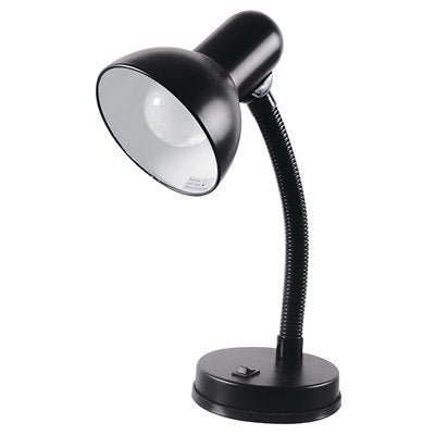 Homelife Classic Flexi Desk Lamp - Onyx Black - DESK/READING LAMPS - Beattys of Loughrea
