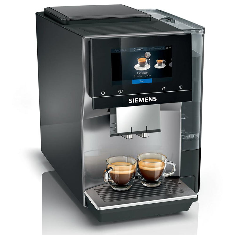 Siemens EQ700 Smart Bean To Cup Coffee Machine Graphite Grey - COFFEE MAKERS / ACCESSORIES - Beattys of Loughrea