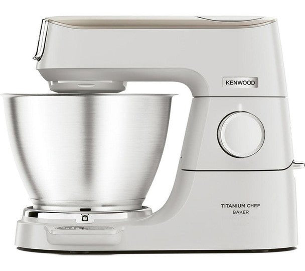 Kenwood Chef KVC65.001WH 1200W stand mixer with 5L bowl and weighing - FOOD PROCESSORS - Beattys of Loughrea