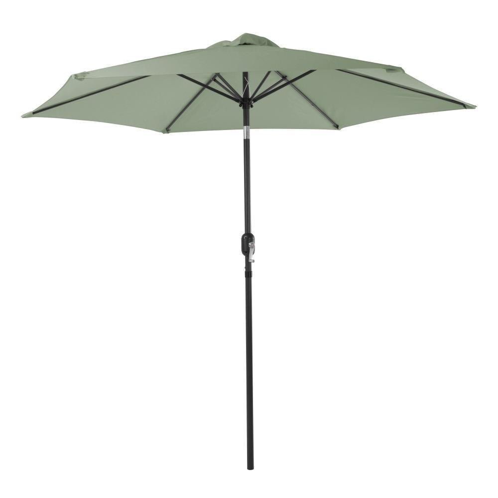 Euroactive Crank & Tilt Aluminium Parasol Green - 2.7m - PARASOLS - Beattys of Loughrea