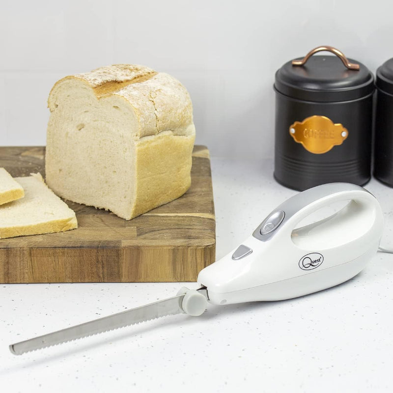 Quest Electric Knife White - ELECTRIC KNIFE - Beattys of Loughrea