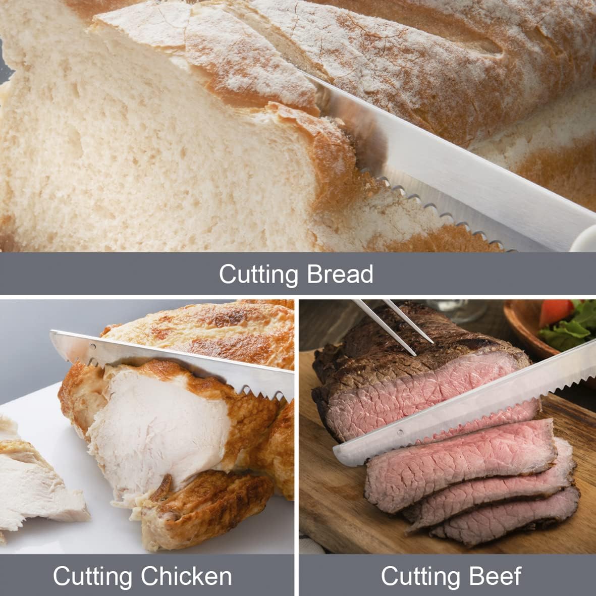 Quest Electric Knife White - ELECTRIC KNIFE - Beattys of Loughrea