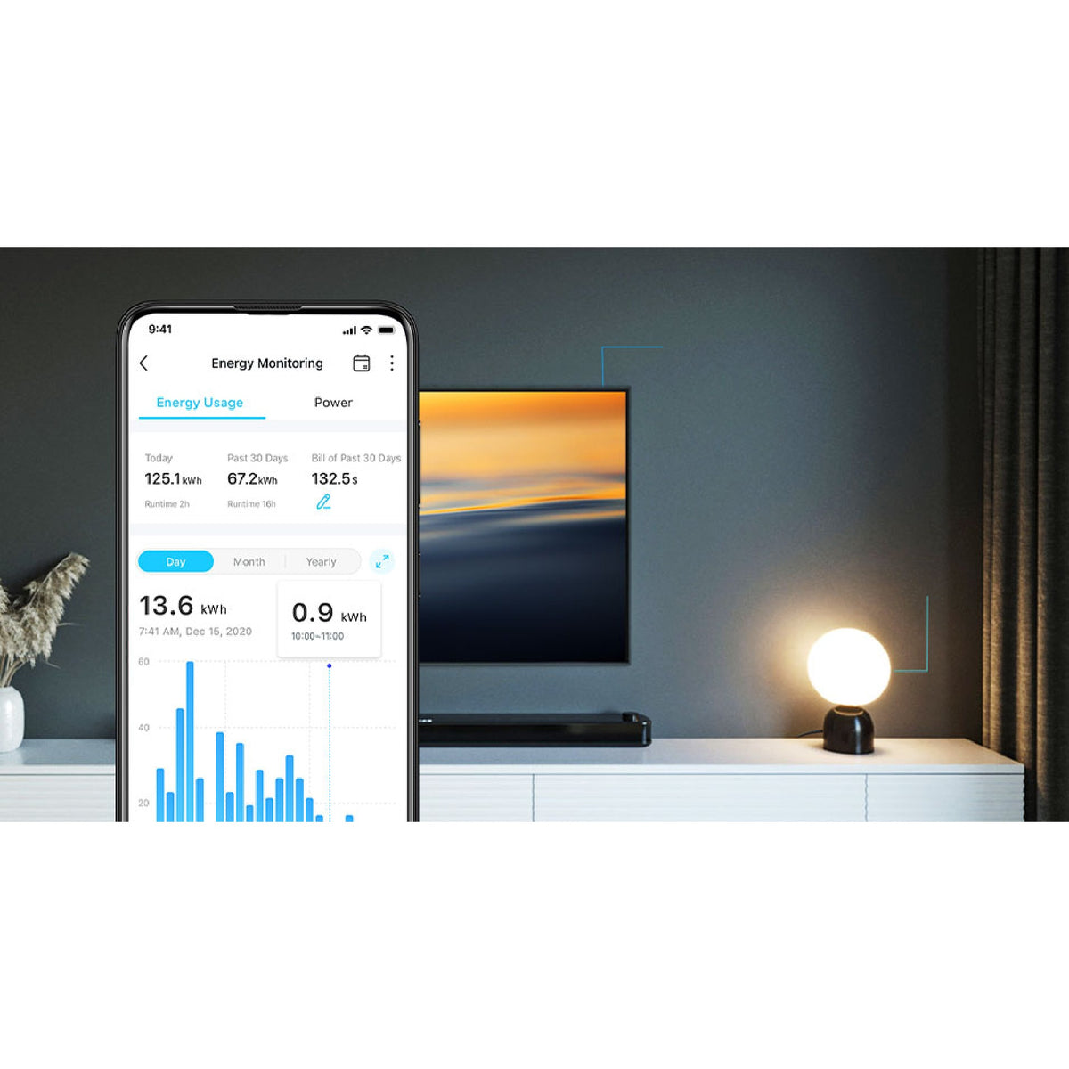 TP-Link Tapo P110M Mini Smart Wi-Fi Plug with Energy Monitoring