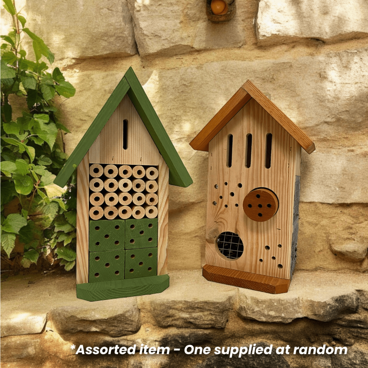 Decoris Medium Insect House Assorted 30cm - One Supplied* - BIRD HOUSE/ FEEDERS - Beattys of Loughrea