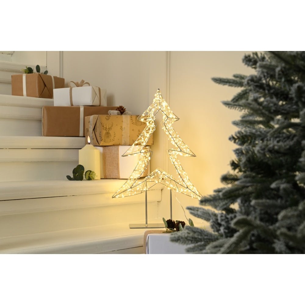 Dewdrop Tree On Stand | 47Cm - XMAS ROOM DECORATION LARGE AND LIGHT UP - Beattys of Loughrea