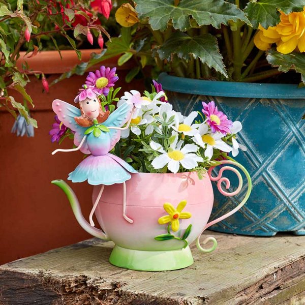 Tea Fairy Planter 21cm