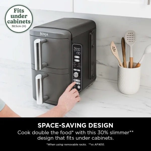 Ninja Double Stack XL 9.5L Air Fryer SL400UK - DEEP FAT FRYERS/ AIR FRYER - Beattys of Loughrea