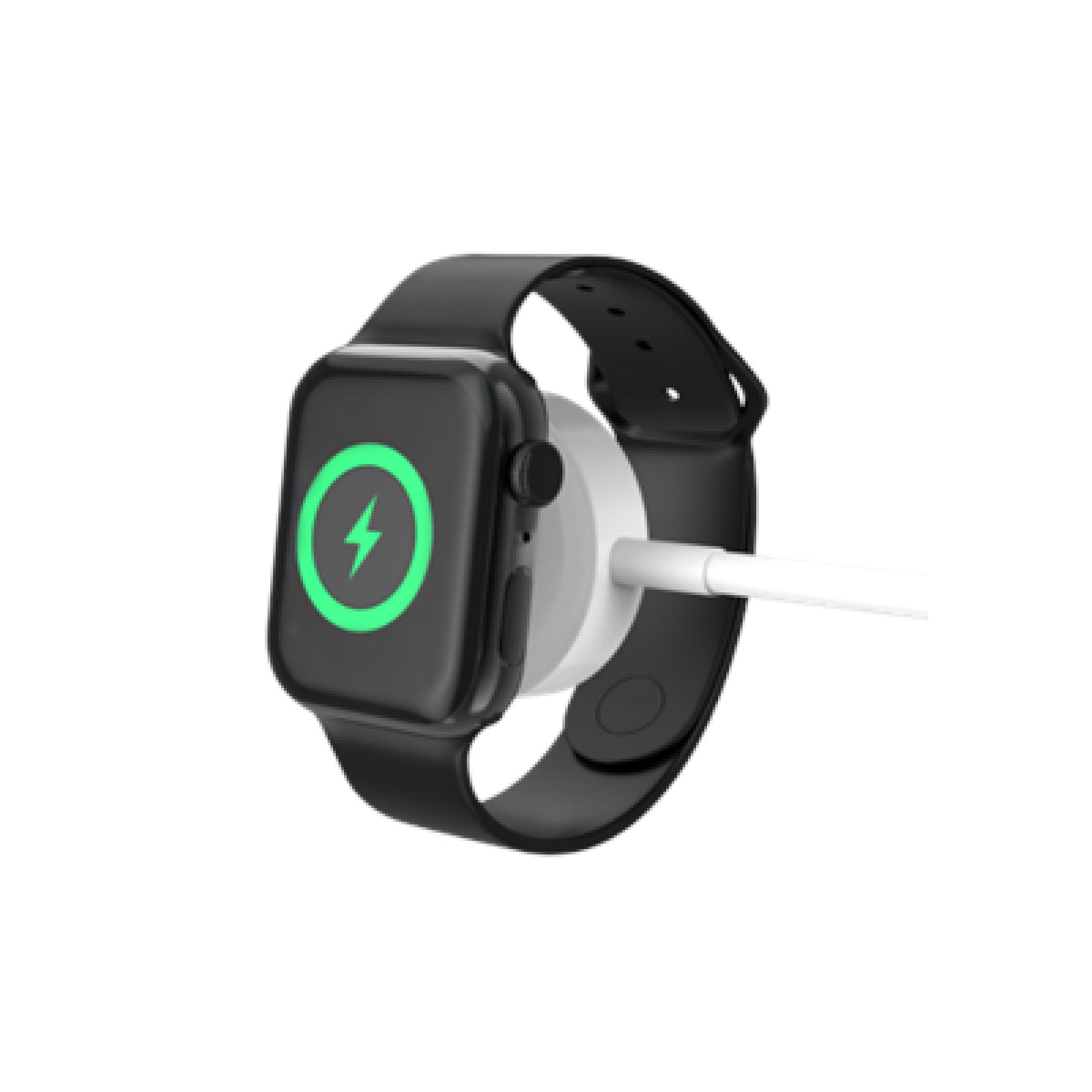Deltaco Apple Watch Charger USB-C 1m - White