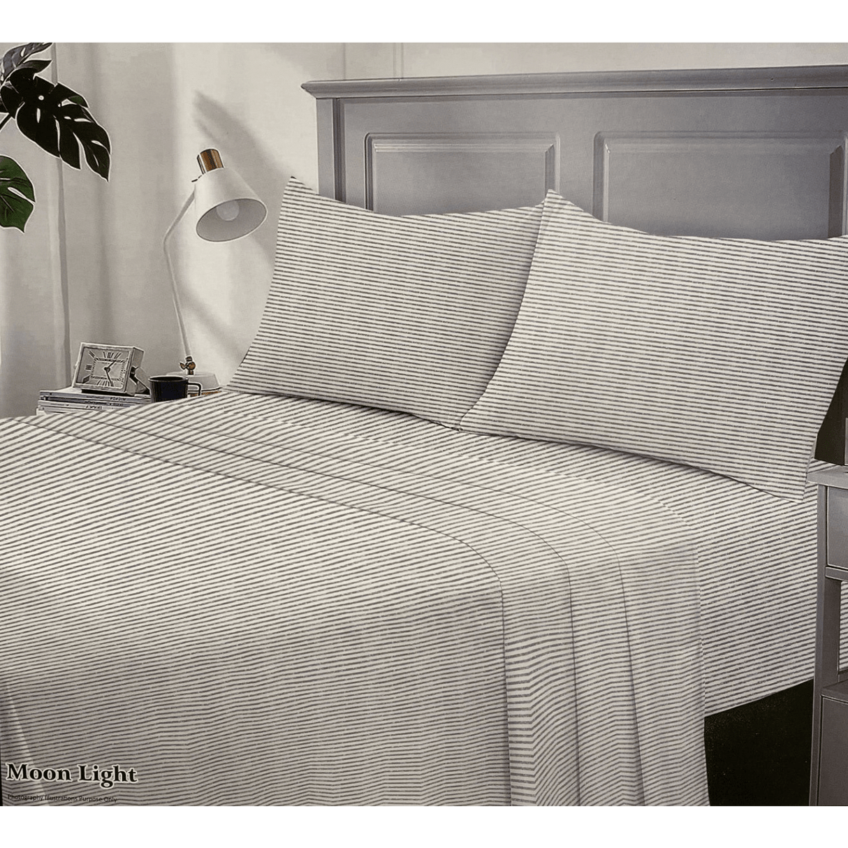 Moonlight Right Choice Cotton Rich Sheet Set Single - SHEETS/VALANCE/MATTRESS COVER - Beattys of Loughrea