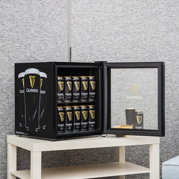 Husky 43 Litre Guinness Mini Fridge/Drinks Cooler - FRIDGE PORTABLE/ CAMPING - Beattys of Loughrea