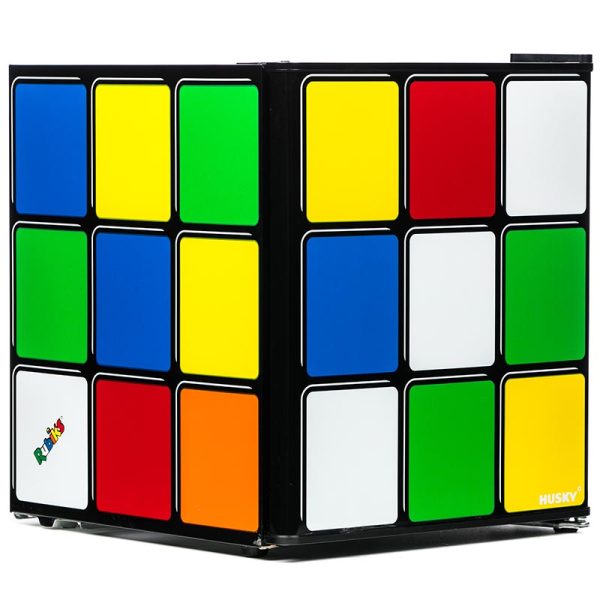 Husky 43 Litre Rubiks Cube Mini Fridge/Drinks Cooler - FRIDGE PORTABLE/ CAMPING - Beattys of Loughrea