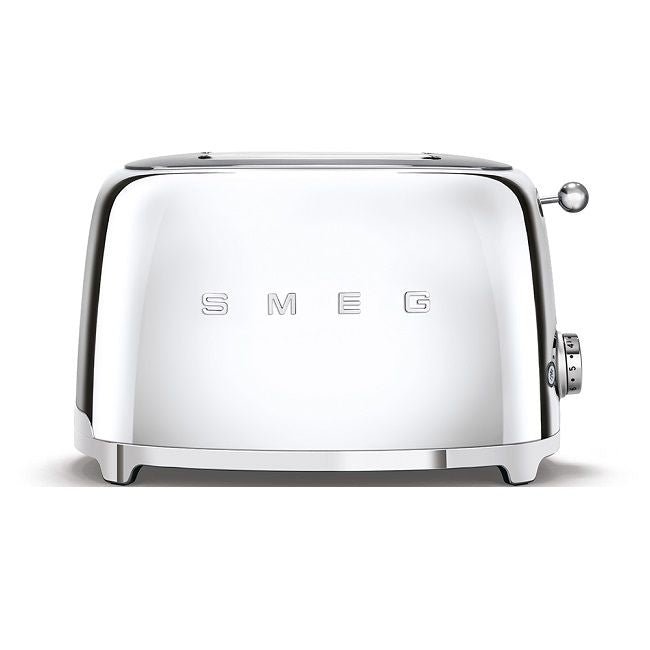 Smeg 50's Retro Style Aesthetic 2 Slice Toaster Stainless Steel