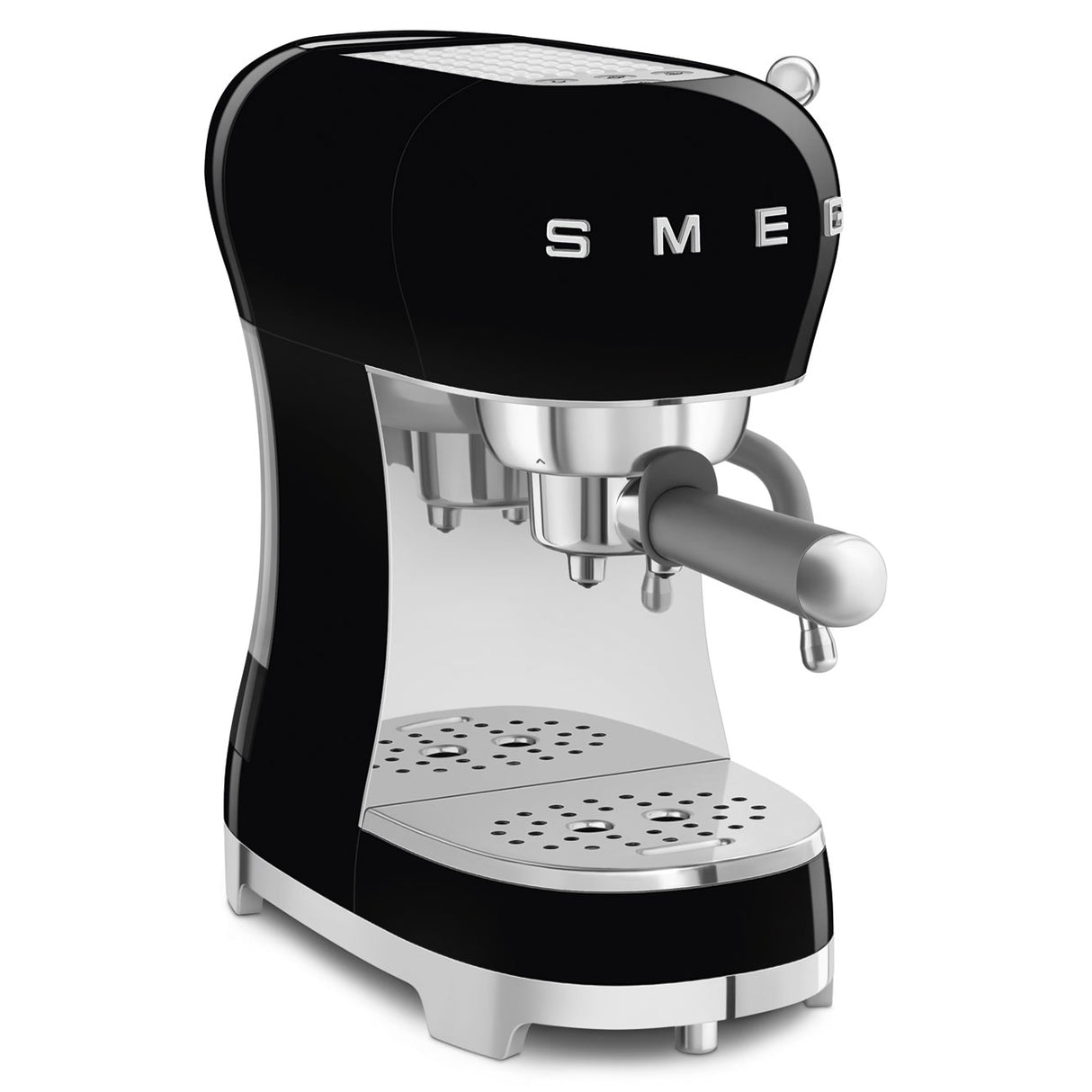 Smeg Gloss Black Espresso Coffee Machine