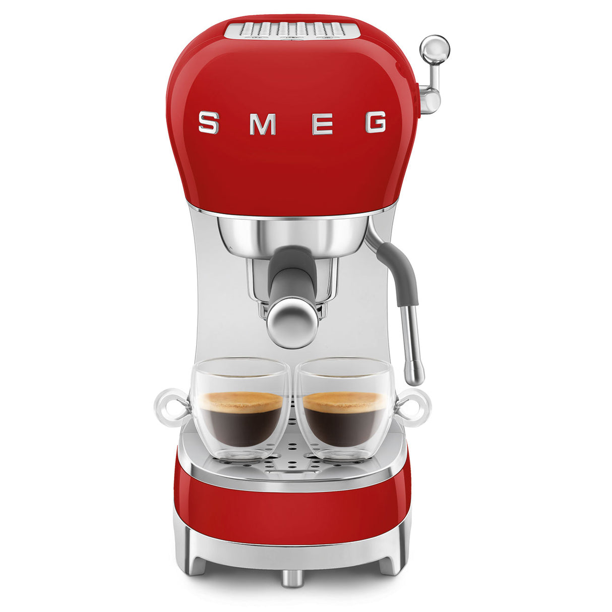 Smeg Red Espresso Coffee Machine