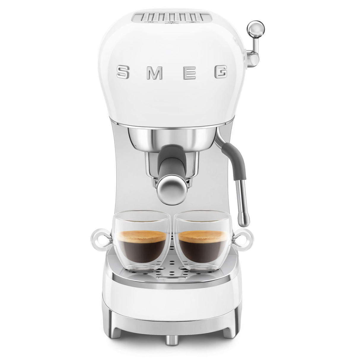 Smeg White Espresso Coffee Machine