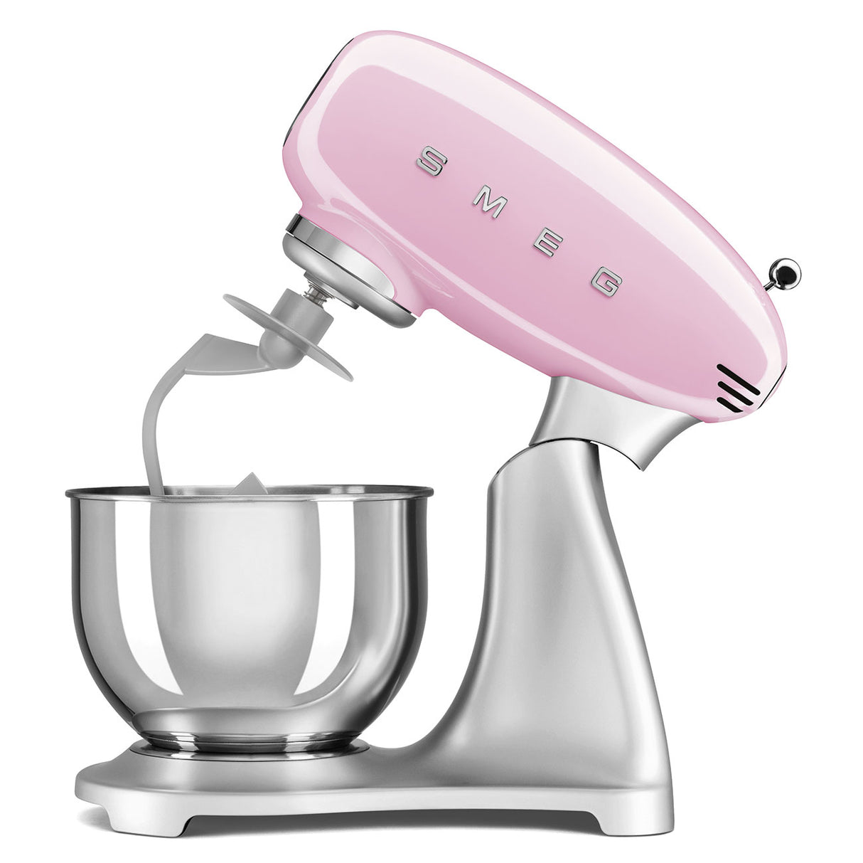 Smeg 50’s Style Stand Mixer Pink - Beattys of Loughrea | www.beattys.ie