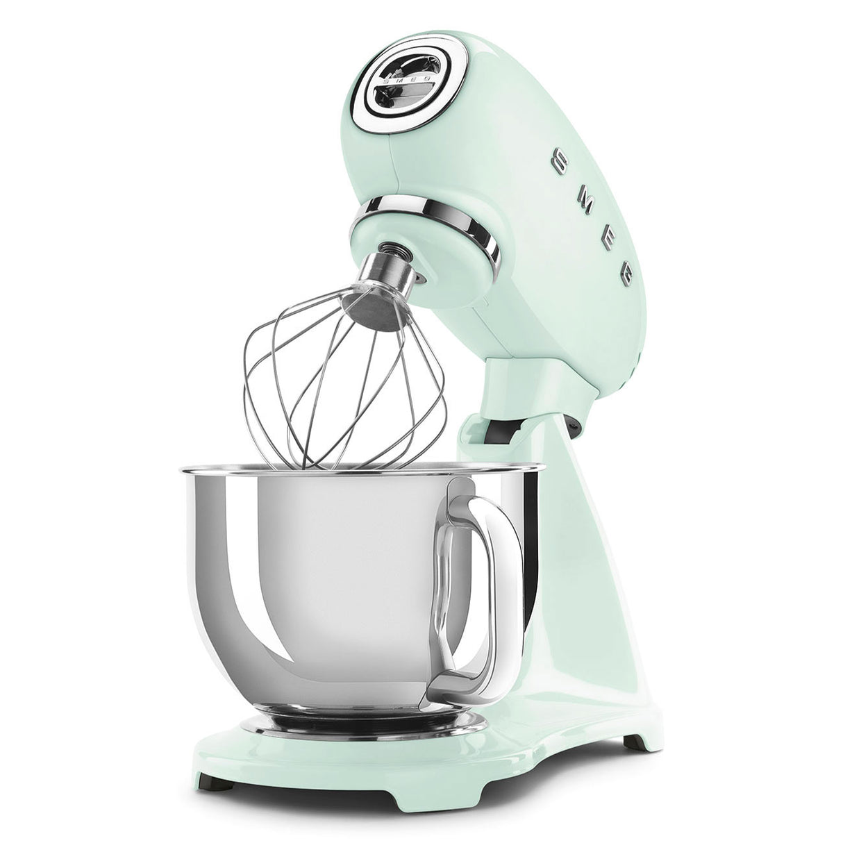 Smeg SMF03PGUK Stand Mixer in Pastel Green
