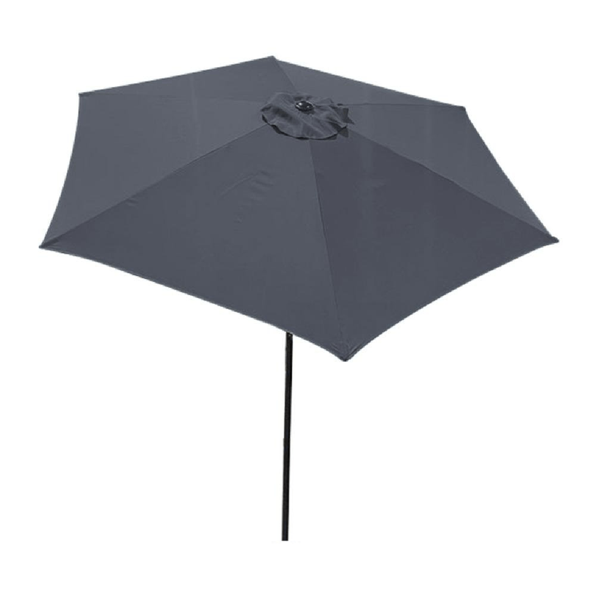 2.7m Aluminium Crank & Tilt Parasol Graphite - PARASOLS - Beattys of Loughrea